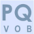 Stilisierte Grafik mit den Buchstaben 'PQ' und 'VOB' in moderner Schriftart.
